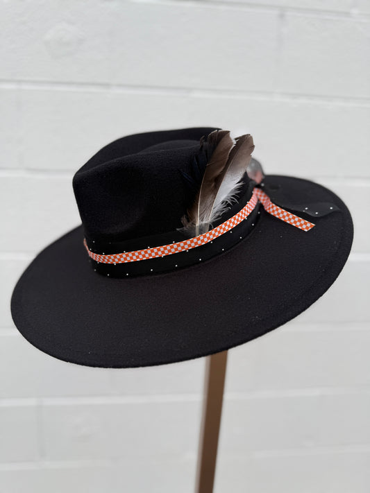 GameDay Suede Flat Brim Hat