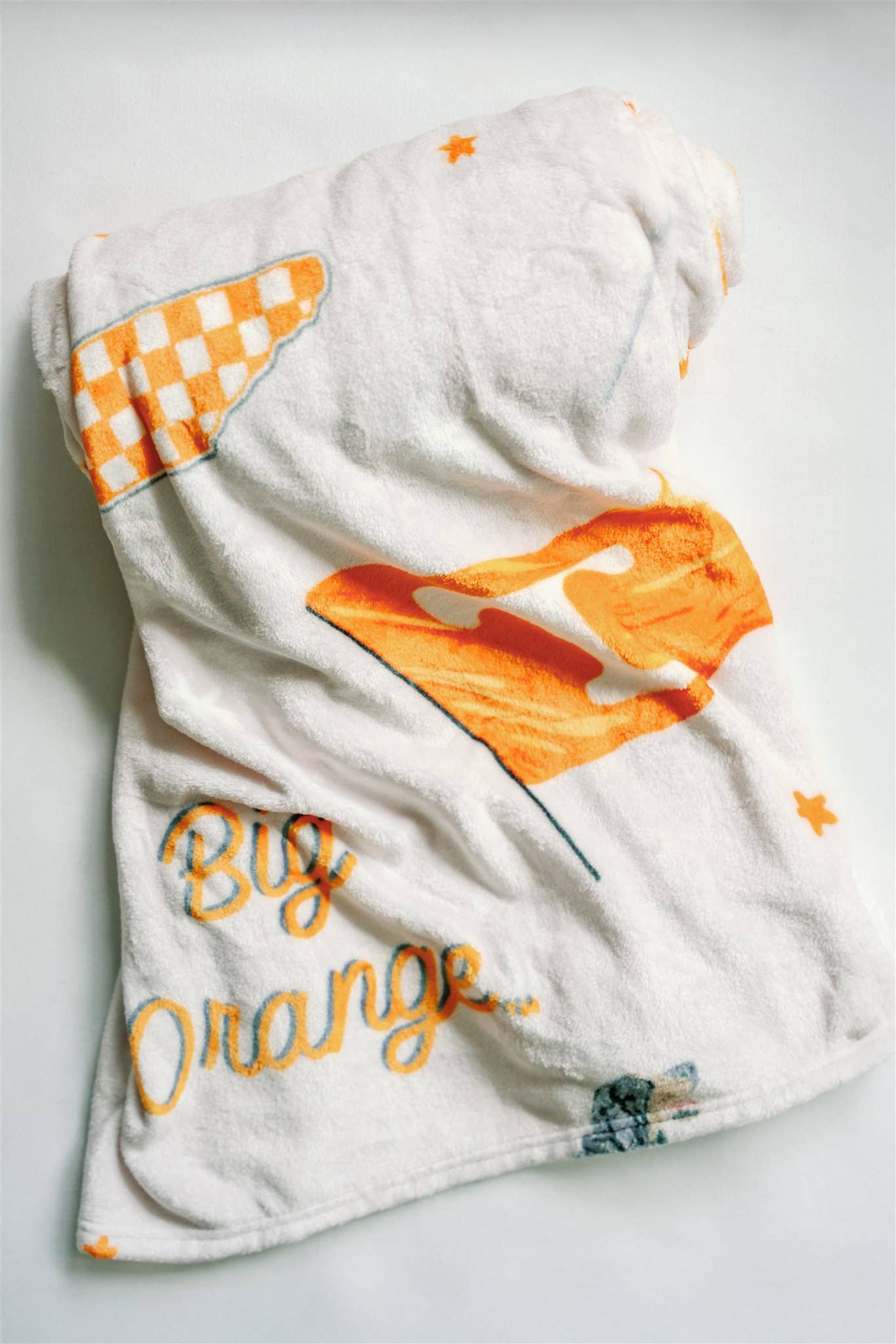 Tennessee Flannel Fleece Blanket, Collegiate