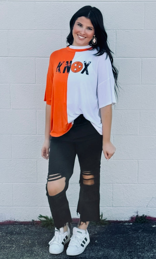 KNOX Split Tee