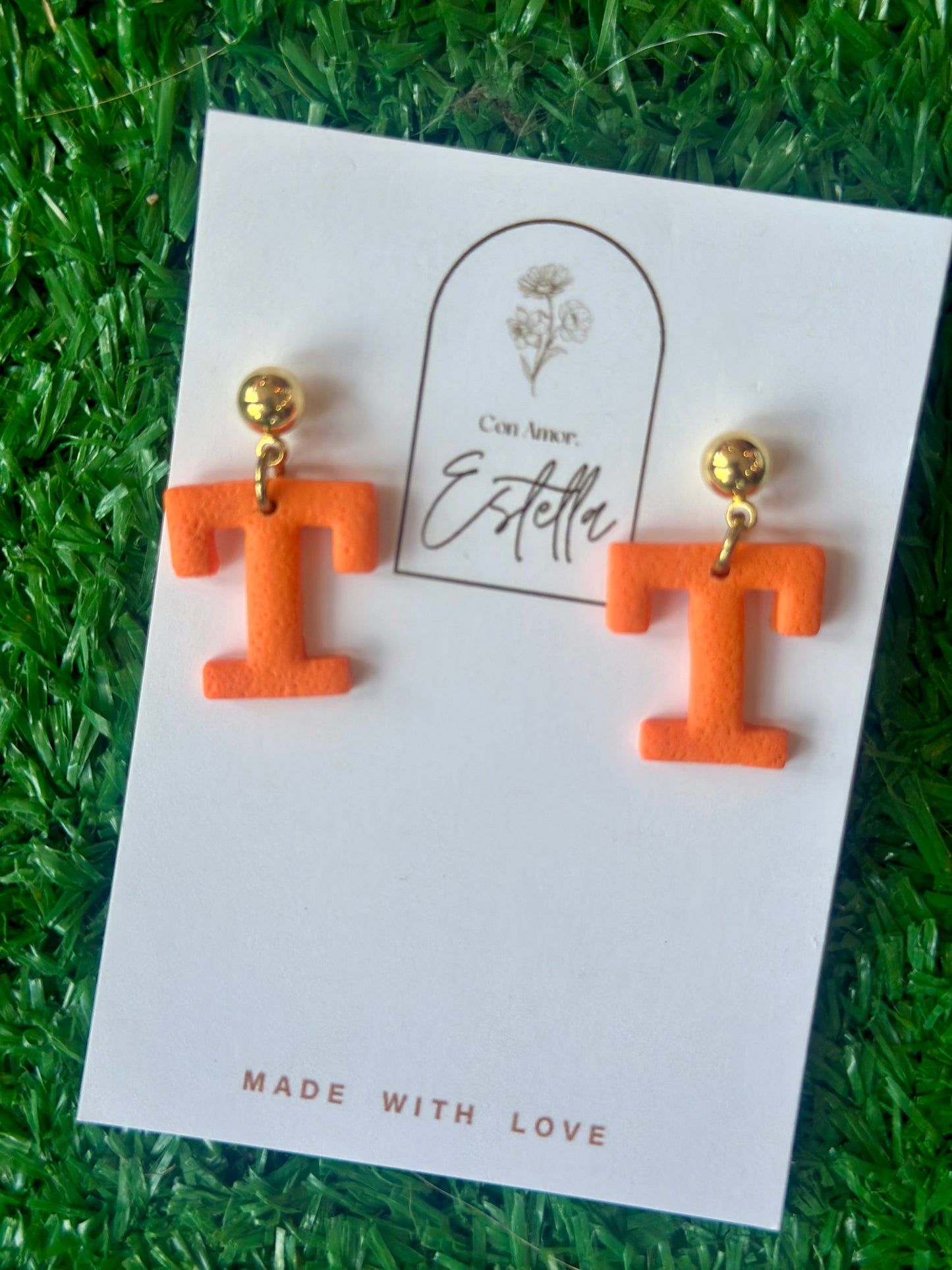 Small Gameday Clay Earrings