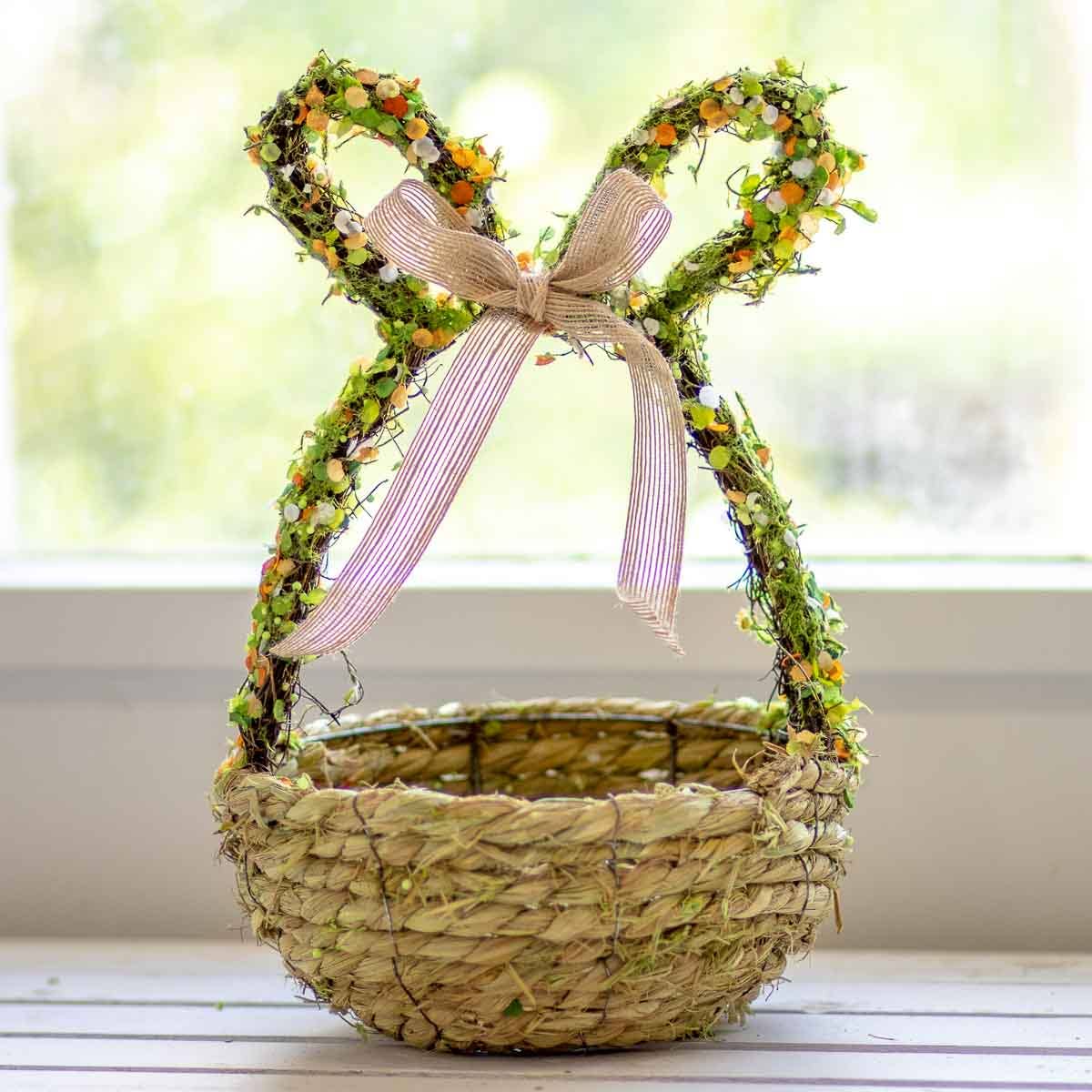 Confetti Bunny Easter Basket