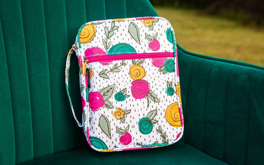 Church Floral Bible Cover