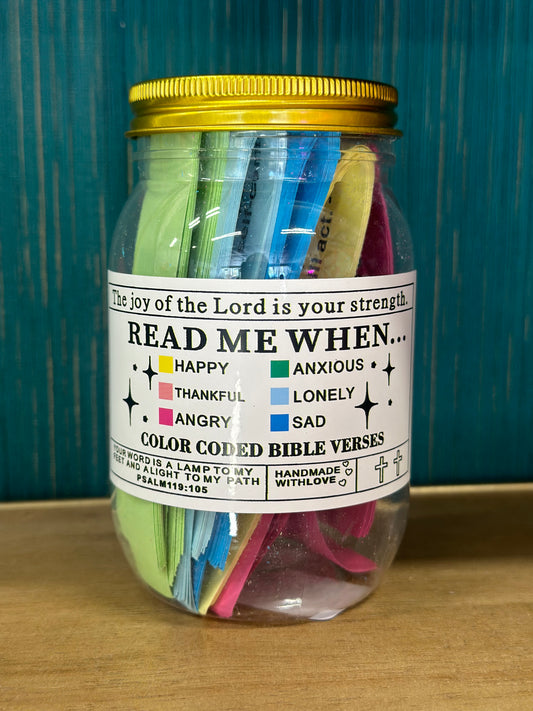 Bible Verse Jar