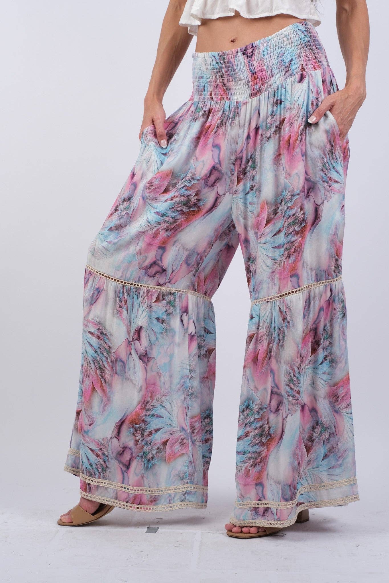 Boho Carnival Flared Pants