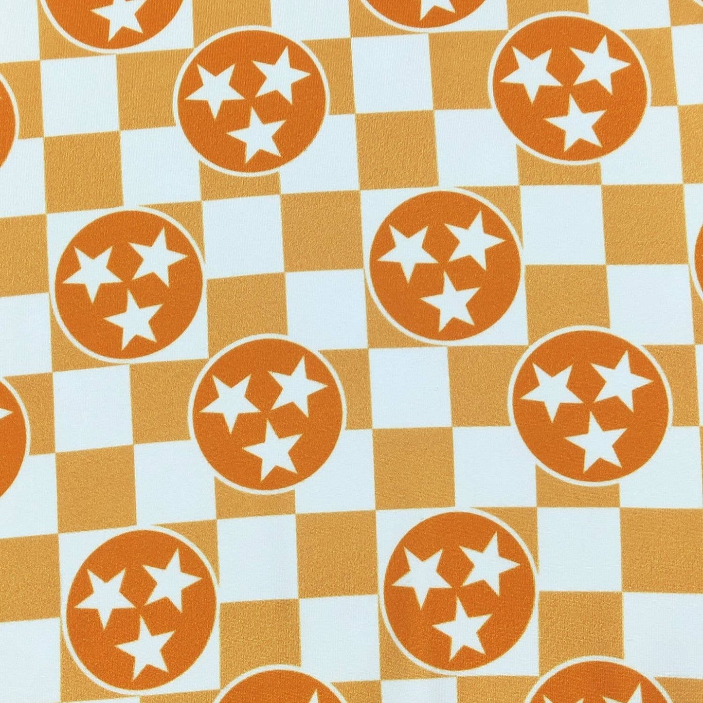 Orange Tri Star Boy Romper