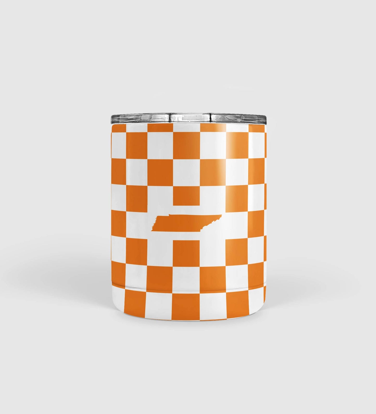Checkerboard Tennessee Shape Tumbler
