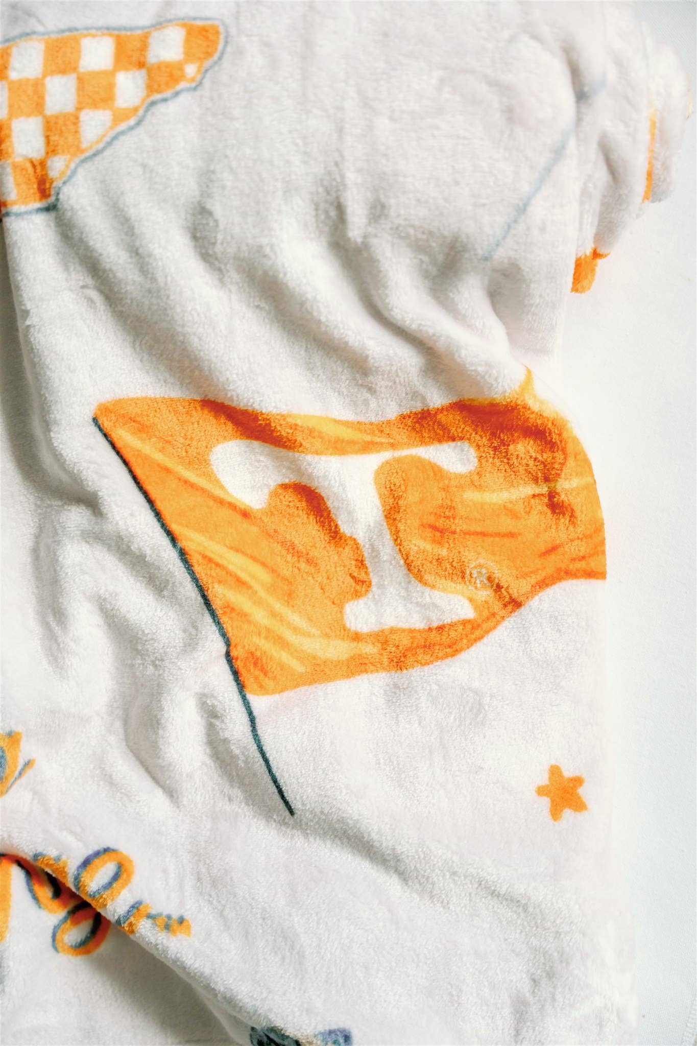 Tennessee Flannel Fleece Blanket, Collegiate