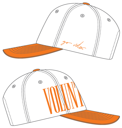 Tennessee Saturday Stretch Canvas Trucker Hat
