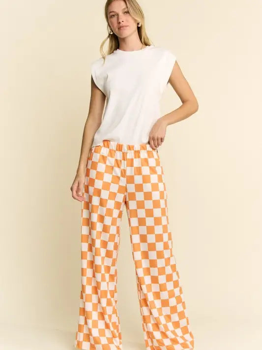 Checkered Gameday Pants