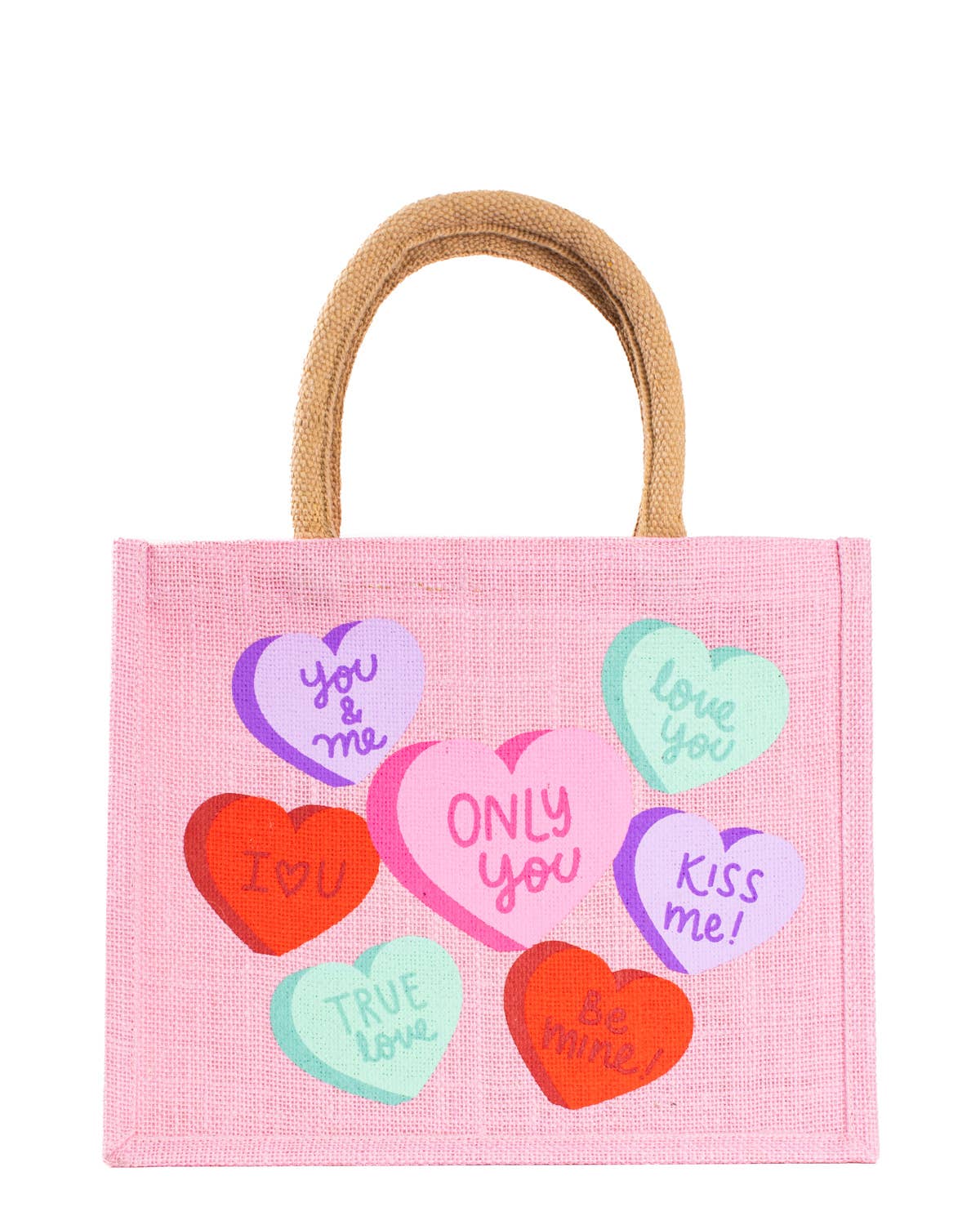Candy Heart Gift Tote