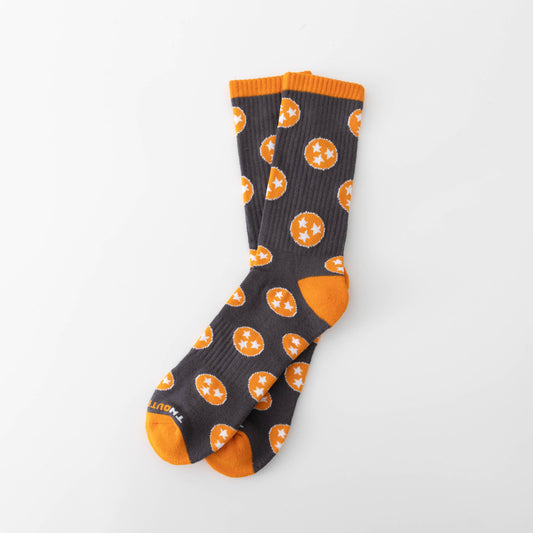 Smokey Gray Tennessee Socks
