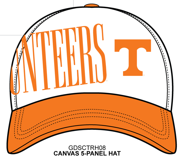 Tennessee Saturday Stretch Canvas Trucker Hat