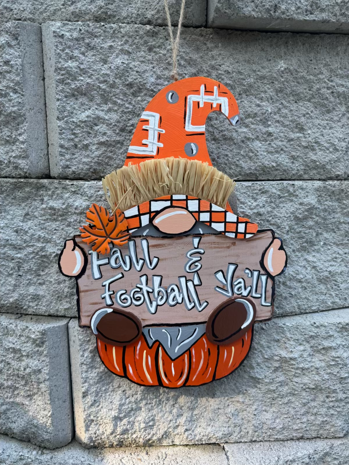 Fall & Football Y'all Gnome