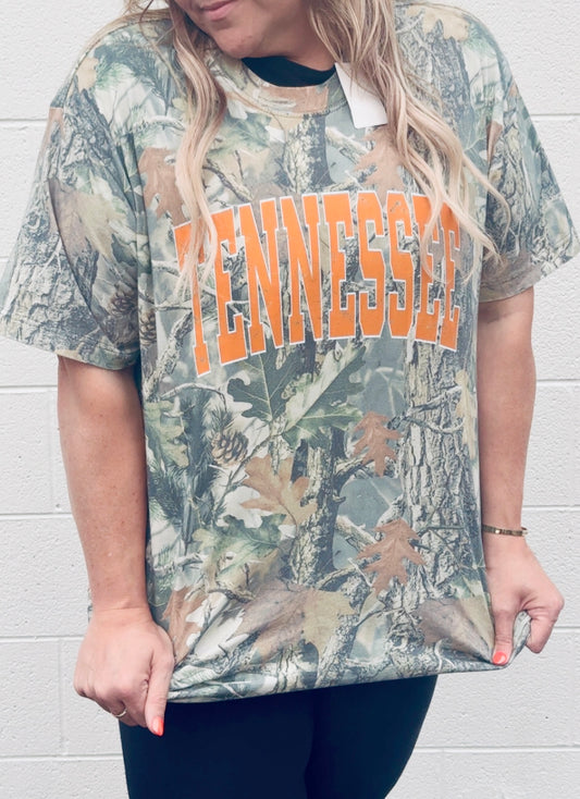 Camo Gameday Tennessee Tee