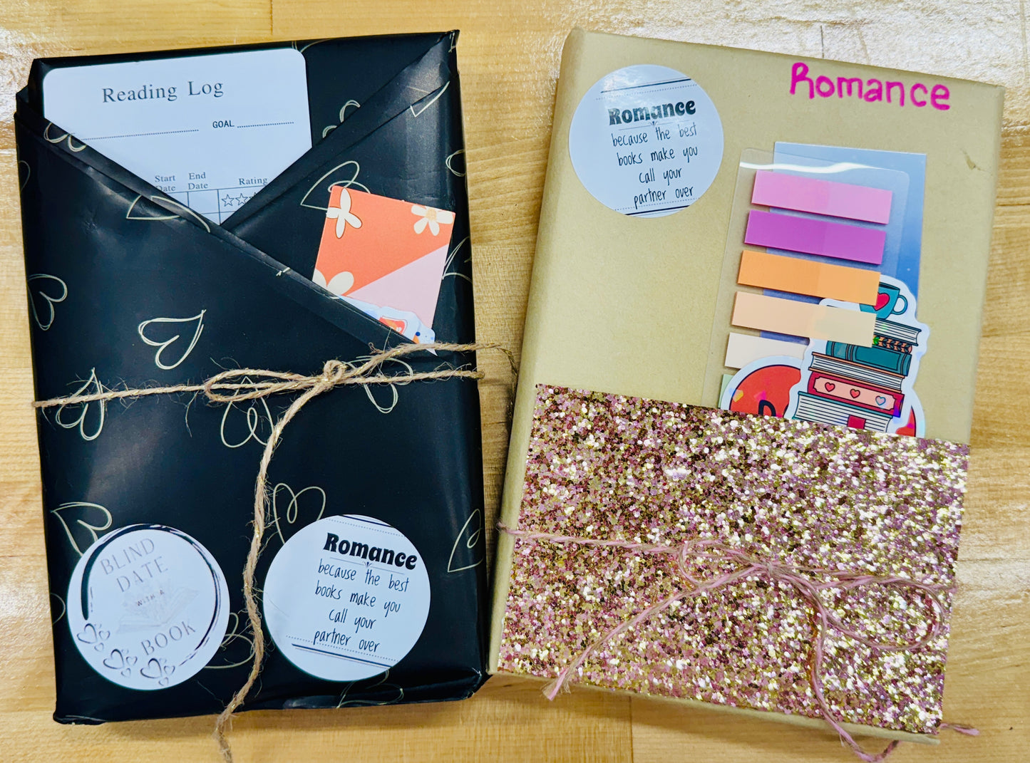 Blind Date with a Book, Romance