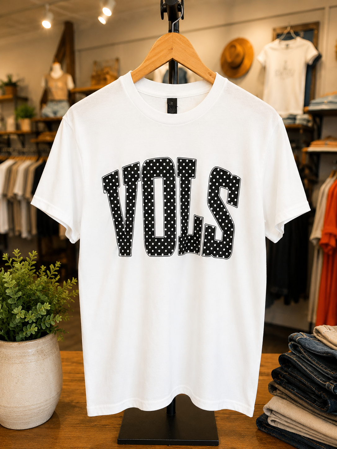 Gameday Vols Polka Dot T-shirt