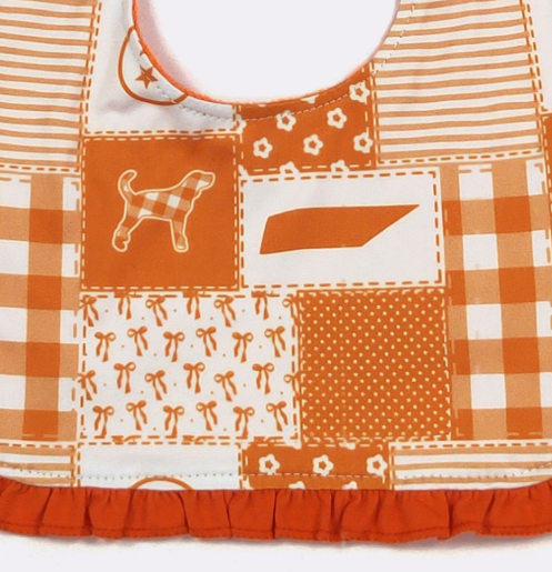 Patchwork TN Baby Bib