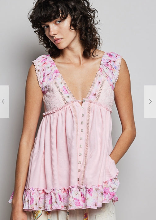 Sleeveless Thermal Top