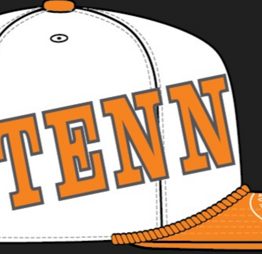 Tennessee Phipps Split Hat 5 Panel Canvas Baseball Hat