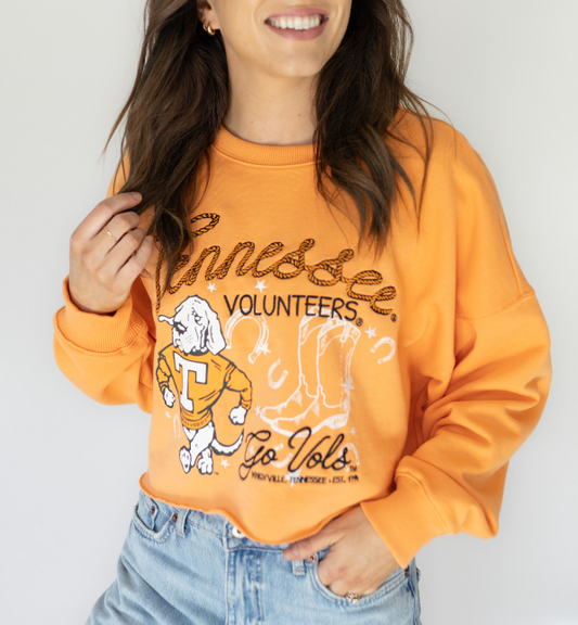 Tennessee Vault Vibe Cropped Longsleeve