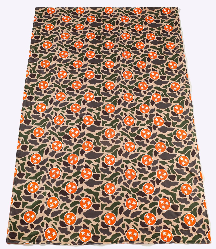 Tri Star Camo Blanket