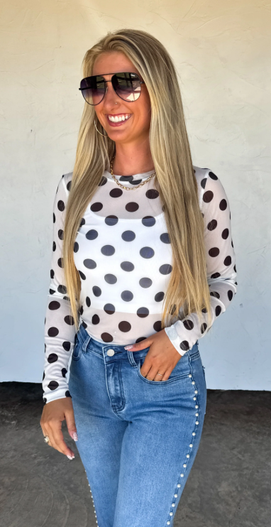 Dress It Up Mesh Tops