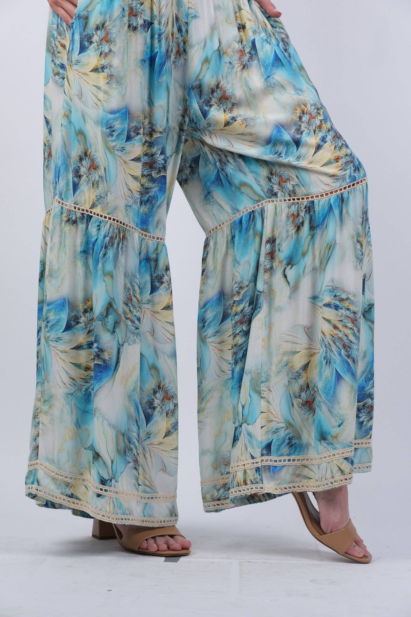 Boho Carnival Flared Pants