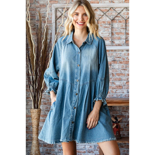 Signature Denim Dress
