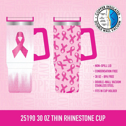 Insulated Cup 30 oz Rhinestone Tumbler