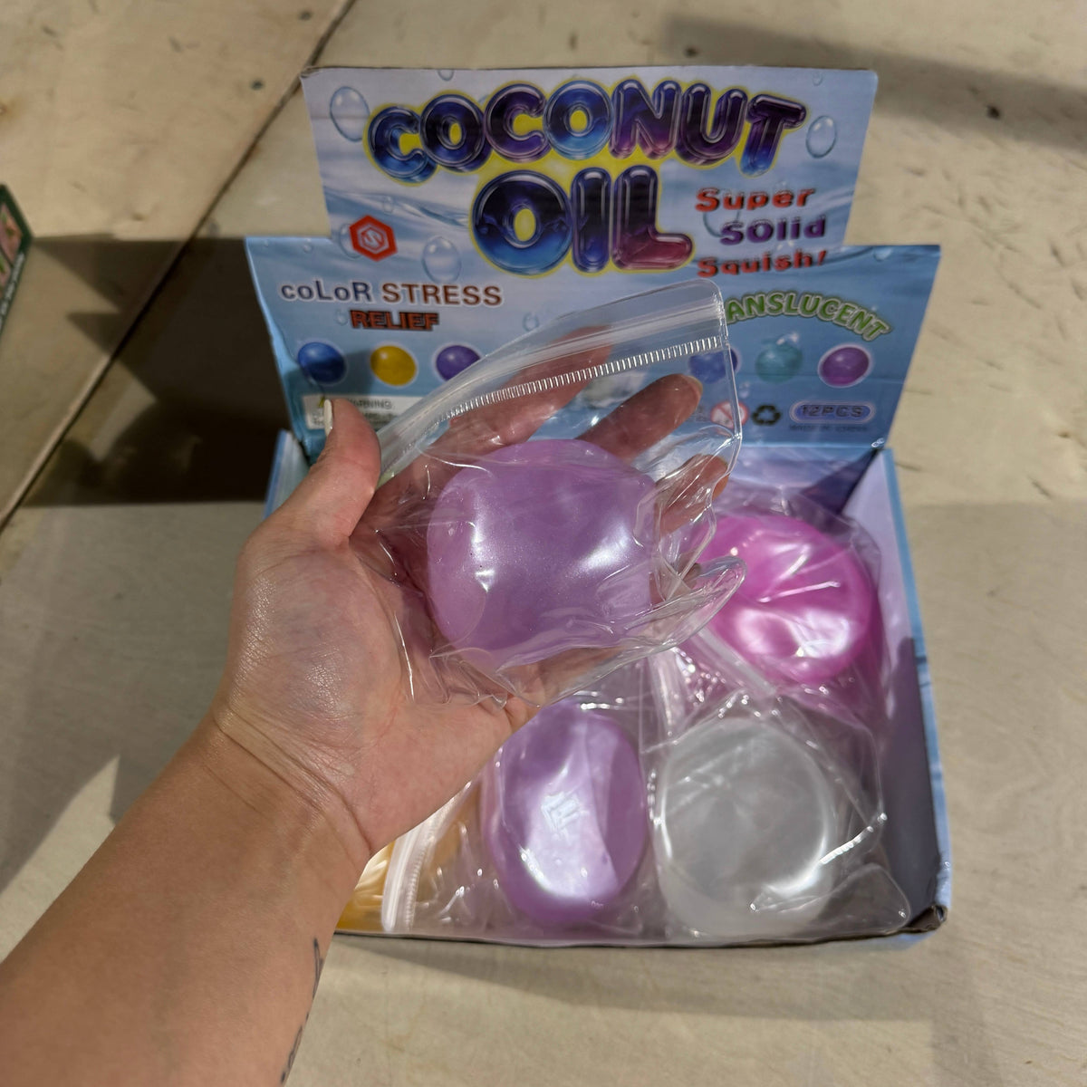 Coconut Oil Vaseline Ball