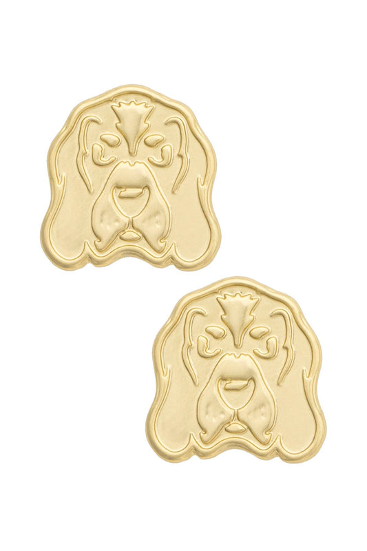 Tennessee Vols 24K Stamped Logo Stud Earrings