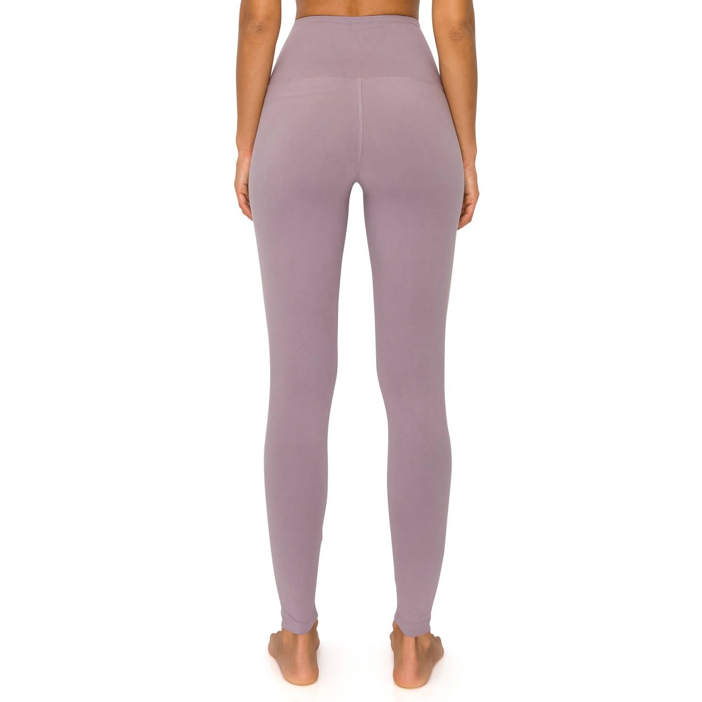 5" Yoga Band Premium Solid Activewear Leggings