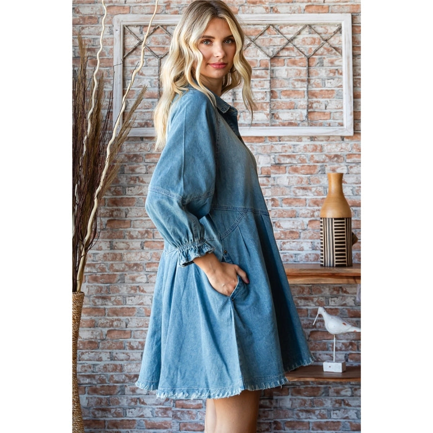 Signature  Denim Dress