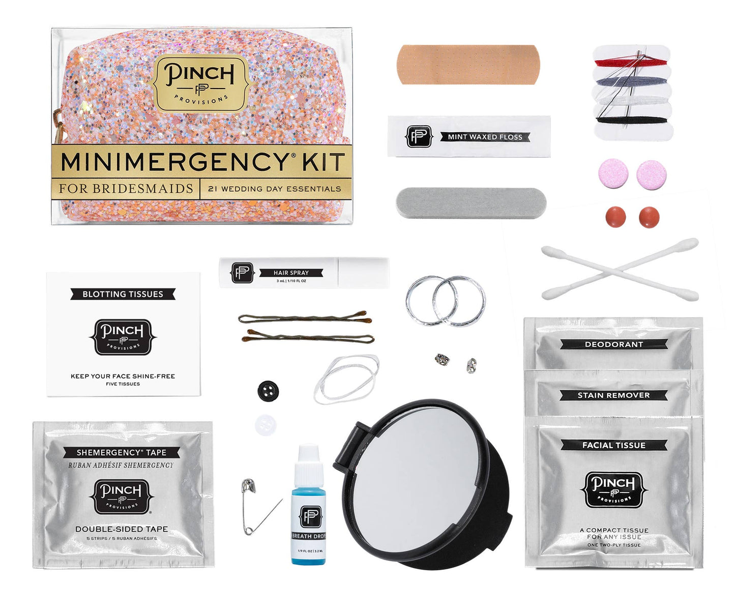 Minimergency Kit for Bridesmaids | Wedding Gifts