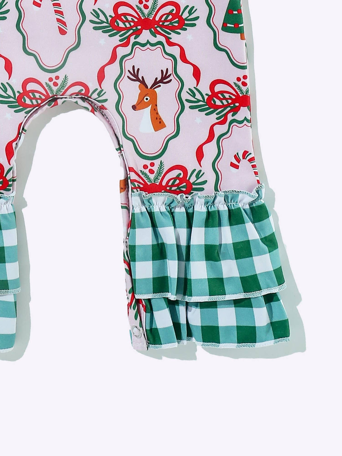 Boughs of Holly Baby Romper
