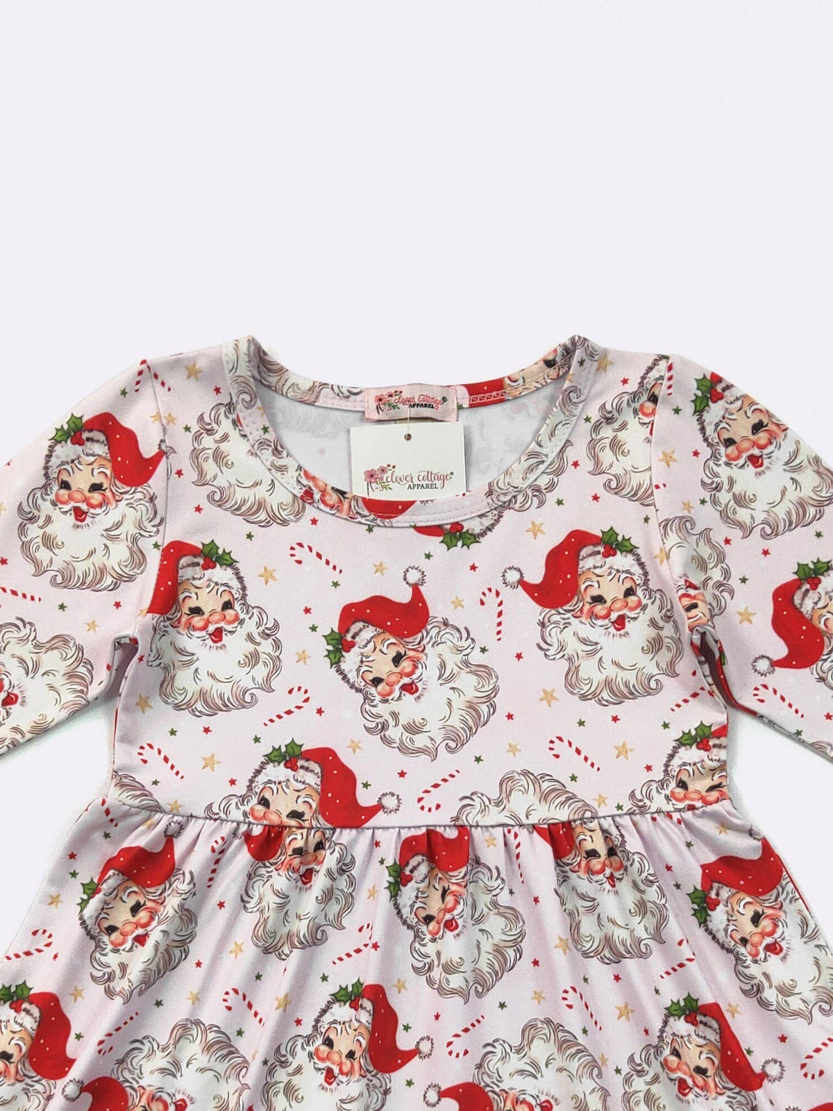 Pink Kris Kringle Girls Dress
