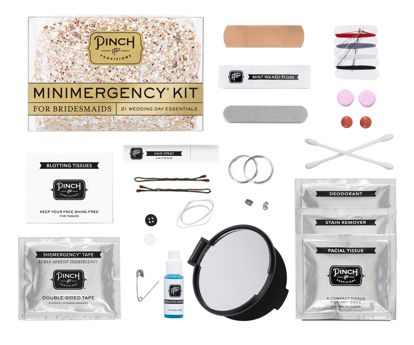 Minimergency Kit for Bridesmaids | Wedding Gifts