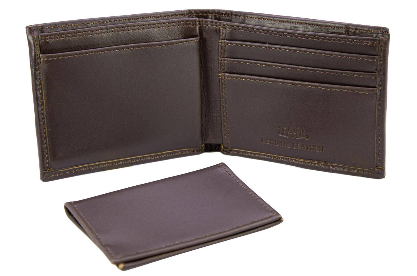 Tennessee Vols Men's Bifold Old School Camo Leather Wallet