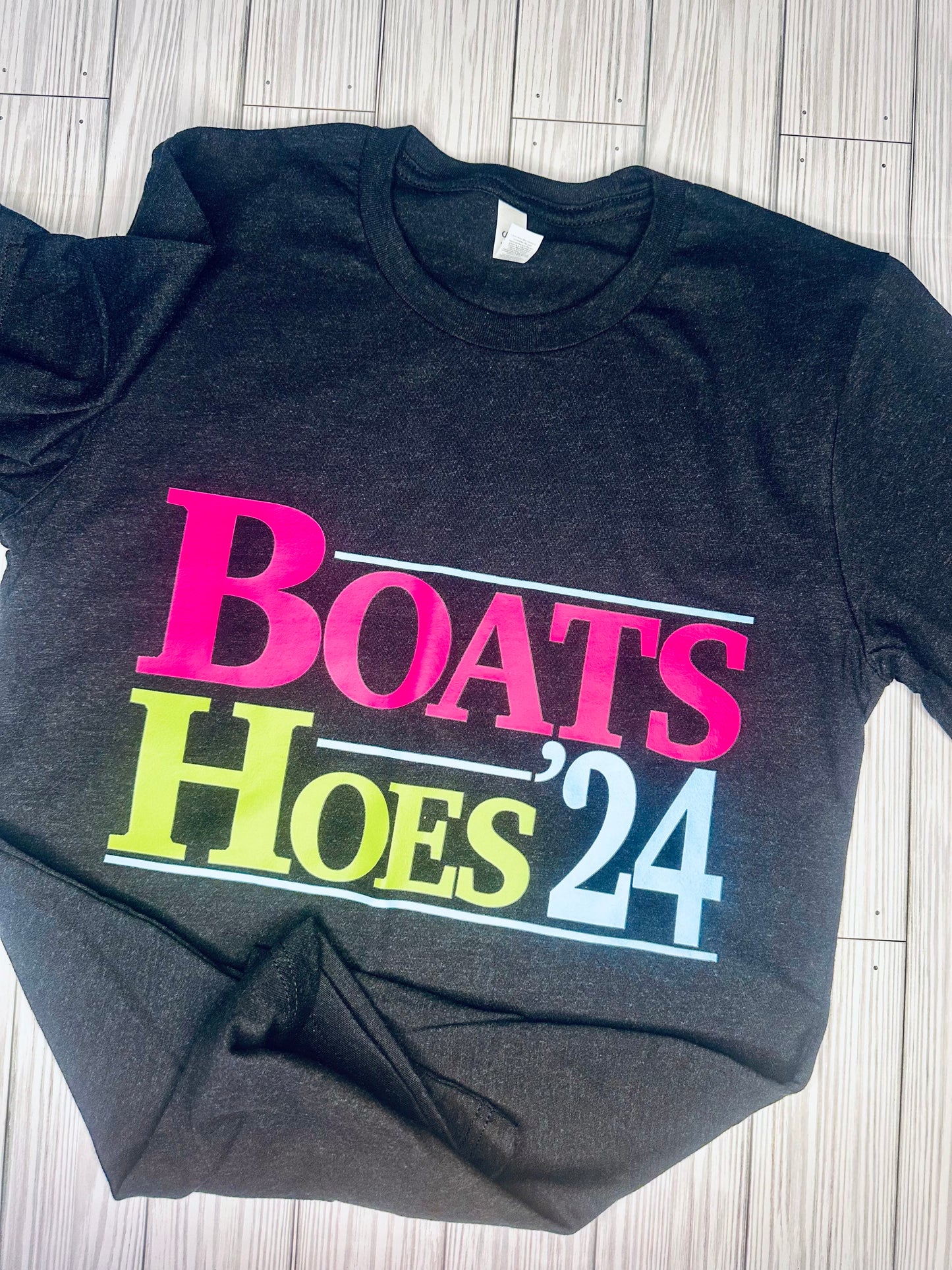 "Boats and Hoes '24" Short Sleeve T-Shirt