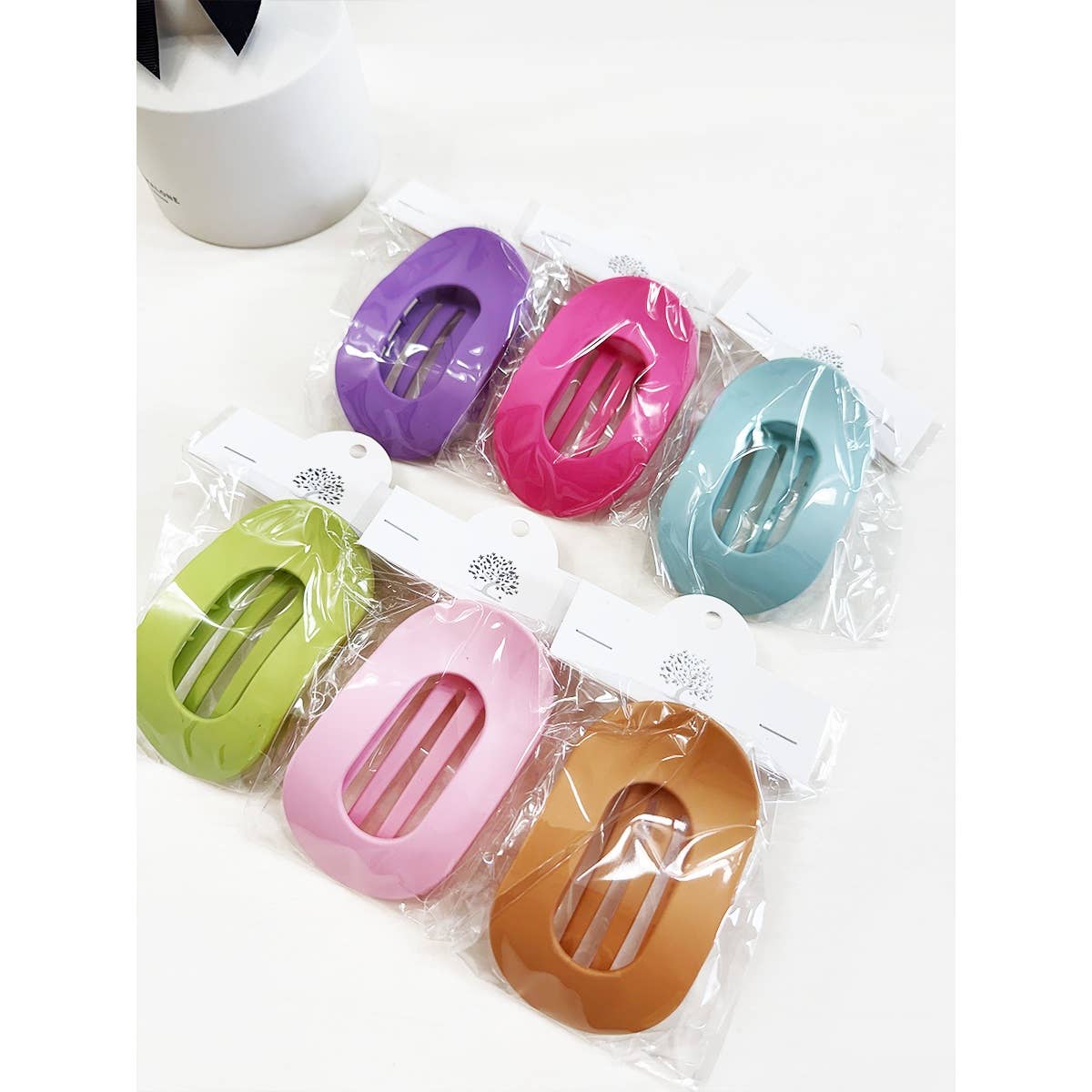 Flat Hair Claw Clips