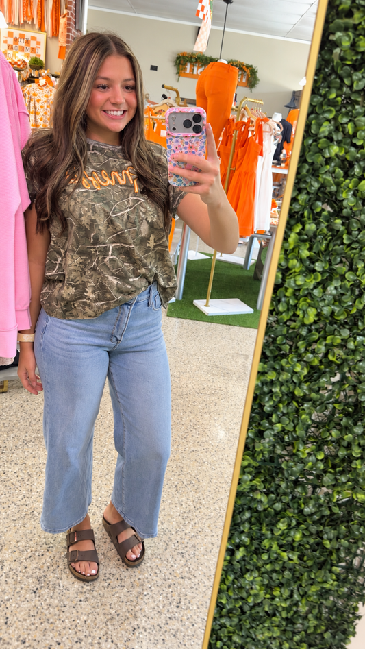 Camo Metallic tee