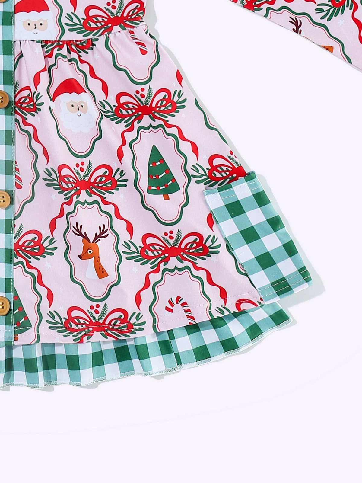 Boughs of Holly Girls Dress