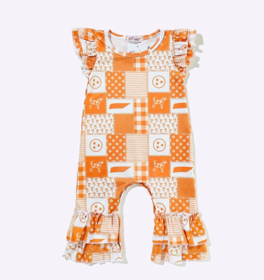 Patchwork TN Baby Romper