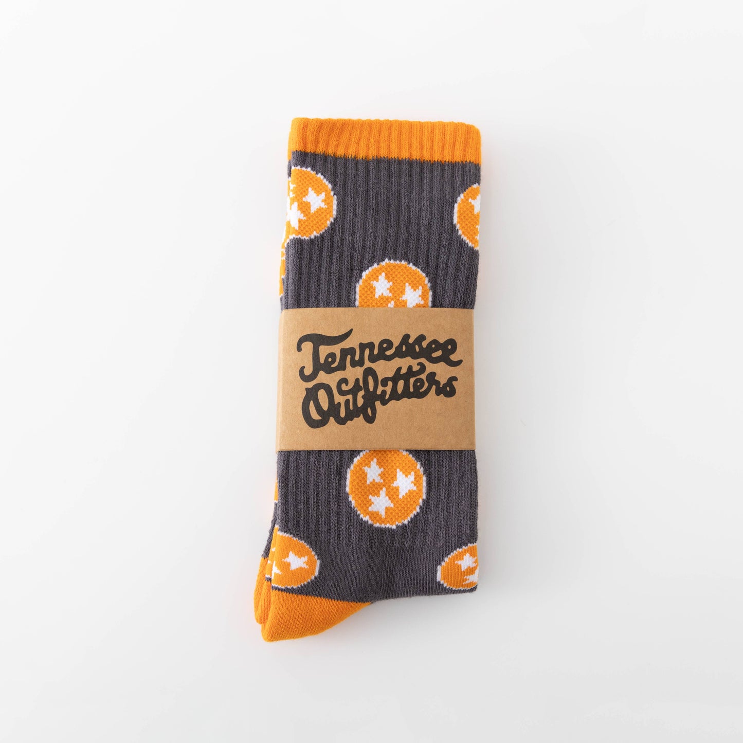 Smokey Gray Tennessee Socks