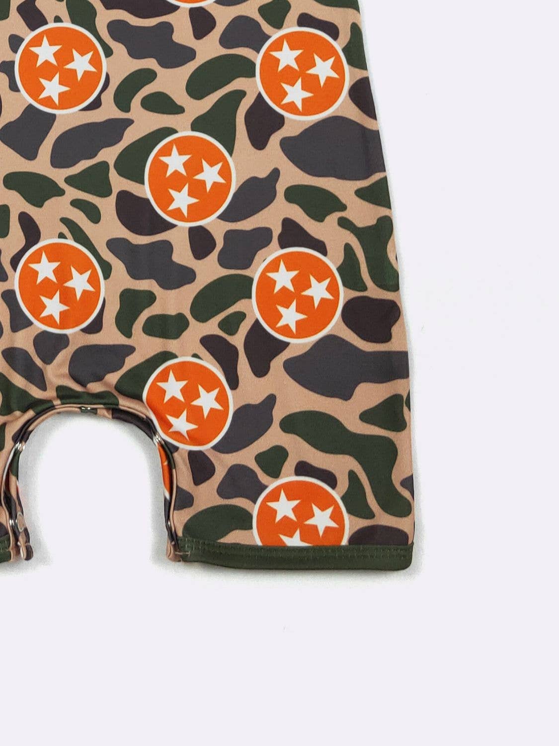 Tri Star Camo Boy Romper