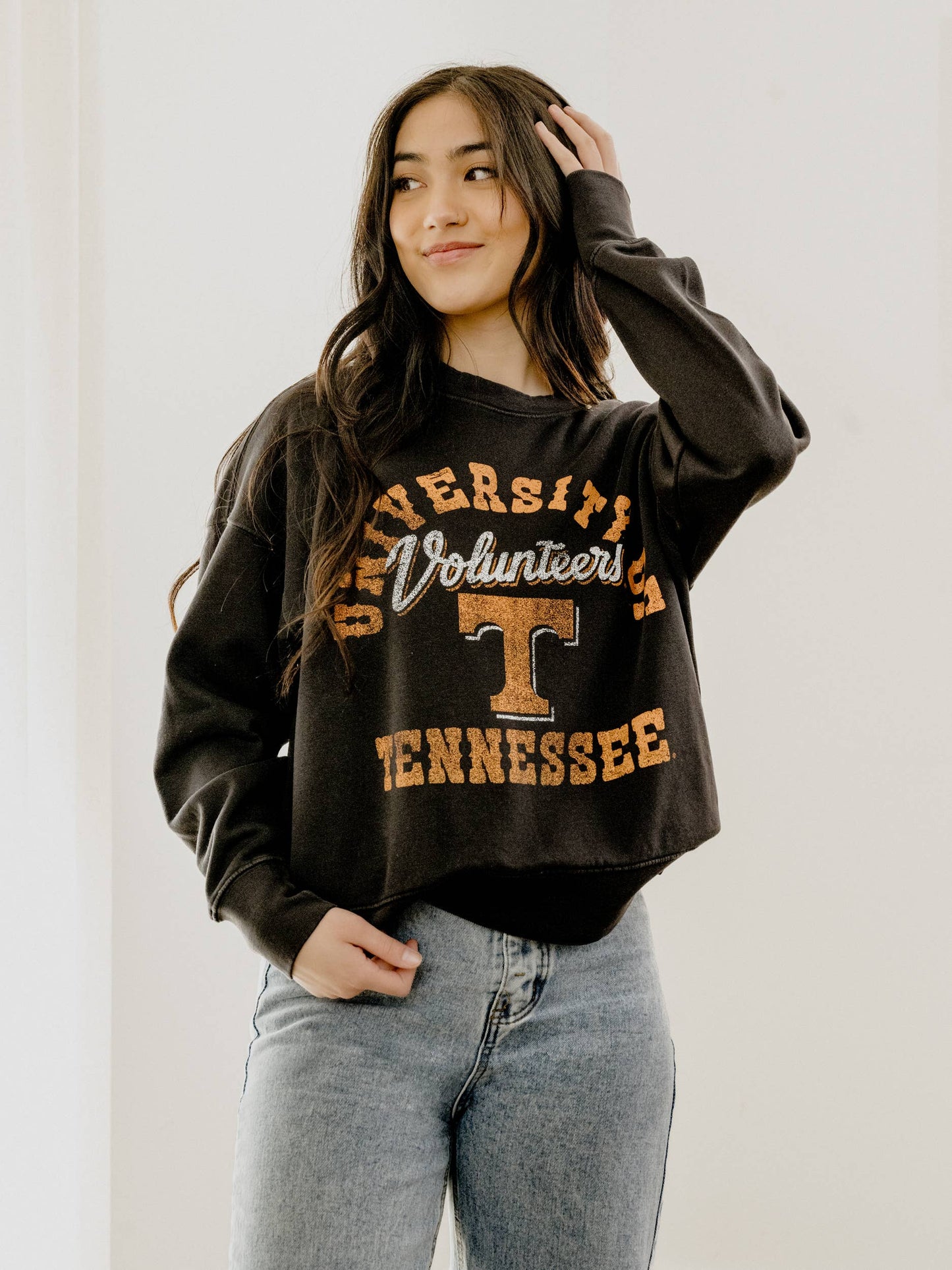 Tennessee Vols Draft Charcoal Hi-Dive Sweatshirt