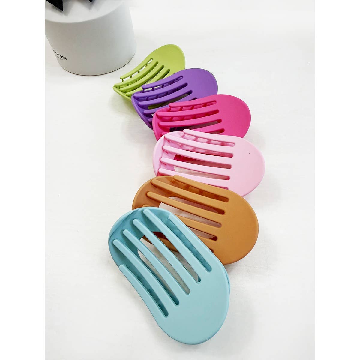 Flat Hair Claw Clips