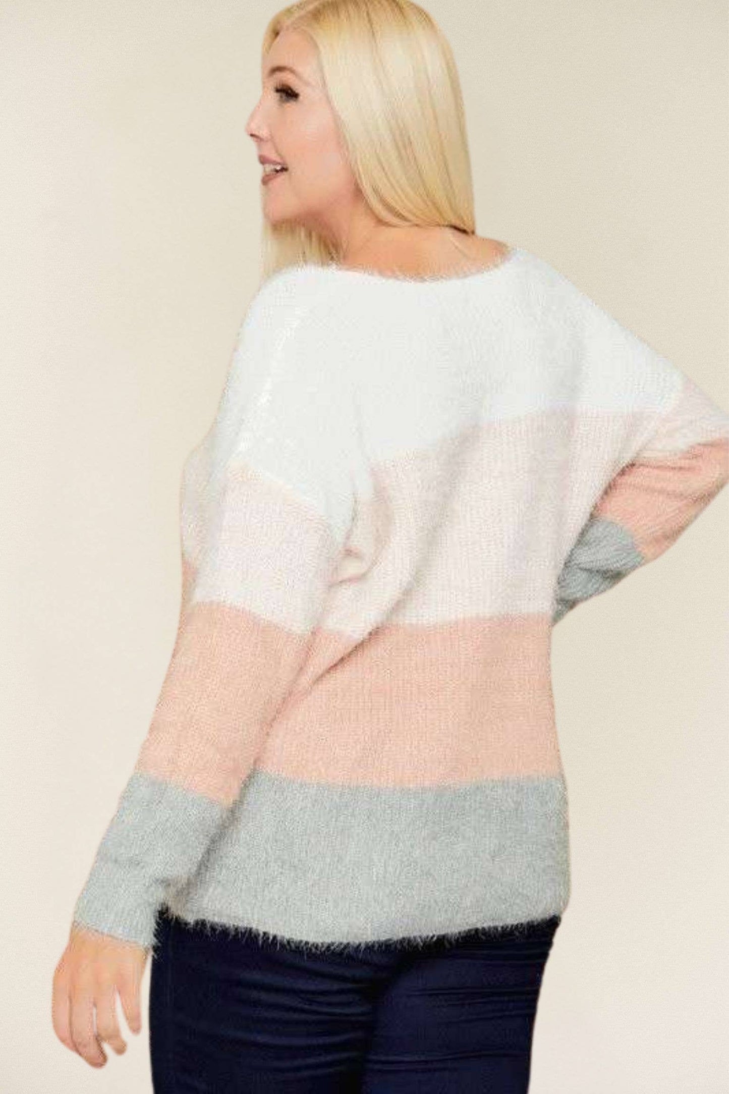 PLUS COLOR BLOCK TOP