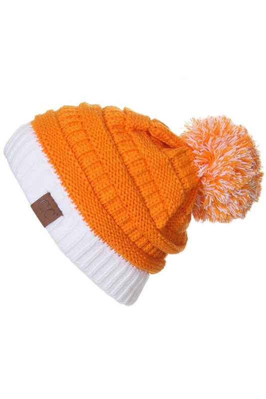 C.C Team College Color Game Day Beanie