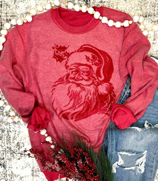 Santa Inside/Out Sweater